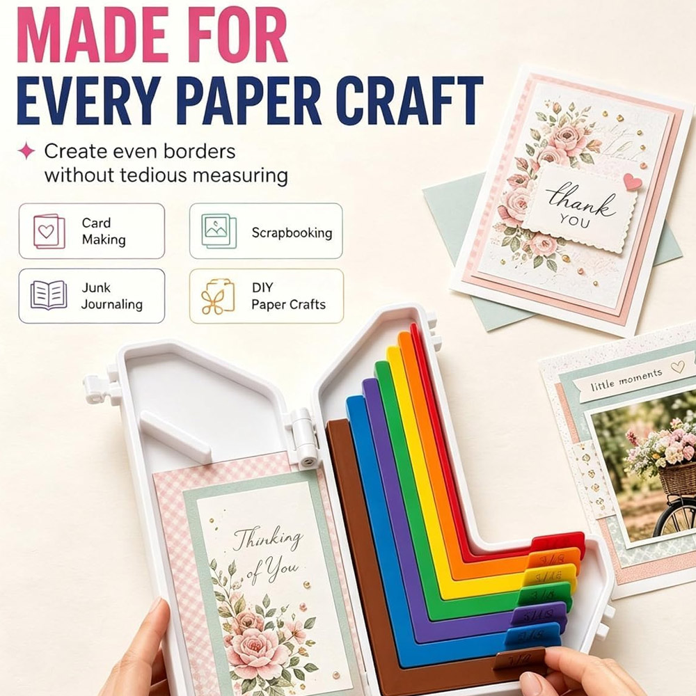 ชุดคู่มือการจัดตำแหน่งงานกระดา - Scrapbooking บทวิจารณ์และราคา