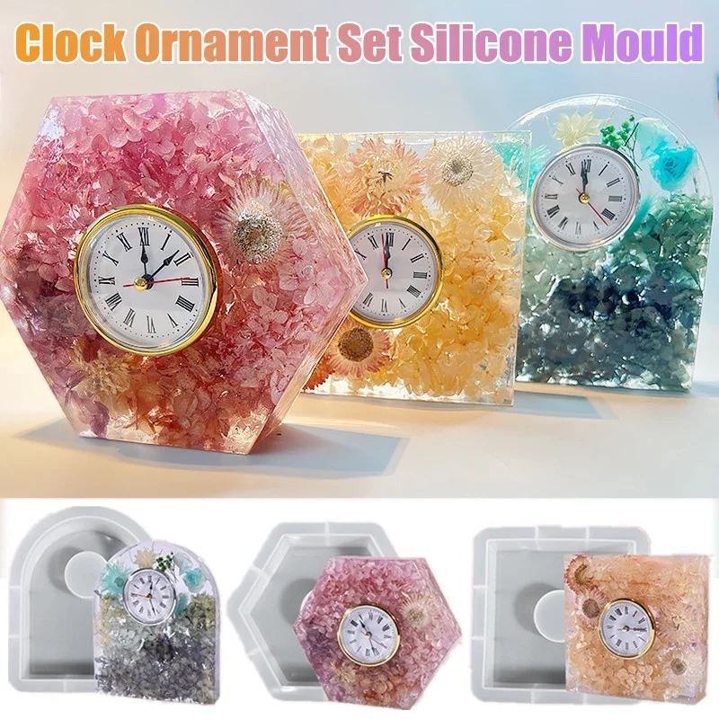 นาฬิกาชุดเครื่องประดับแม่พิมพ์ - Silicone Epoxy Resin Molds Set บทวิจารณ์และราคา