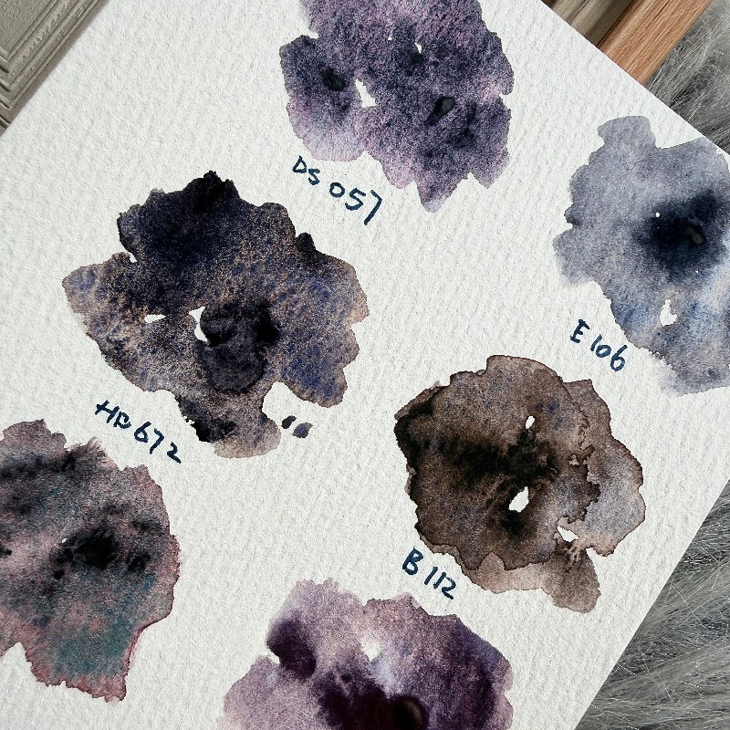 สี 6 สี 1 มล. คอลเลคชั่นไวท์ไน - Watercolor Paint Set Solid Pigment บทวิจารณ์และราคา